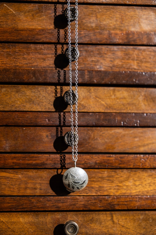 Olive Branch Provence Charm Pendant