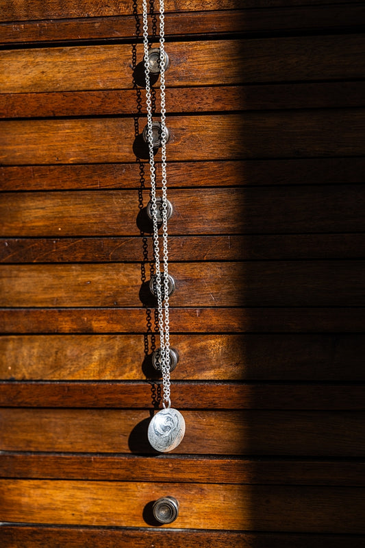 Poppy Provence Charm Pendant