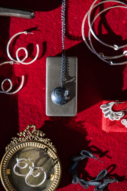 Poppy Provence Charm Pendant