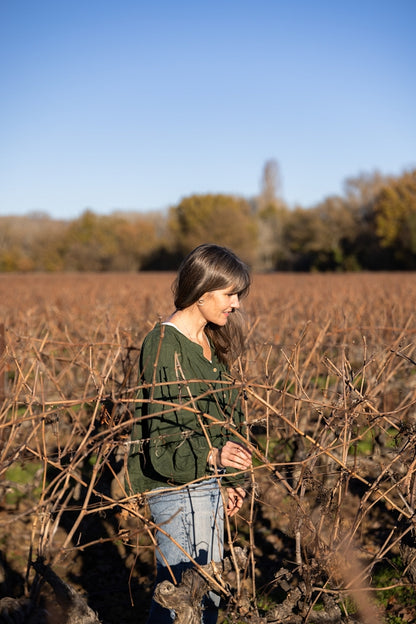 Twisty vine earrings V1