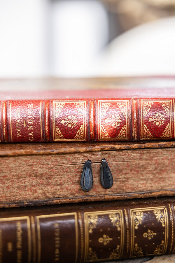 Romarin Small Teardrop Post Earrings