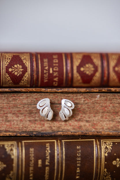 Romarin Fan Post Earrings