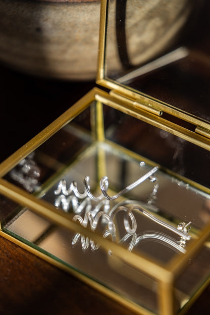 Twisty vine earrings V1