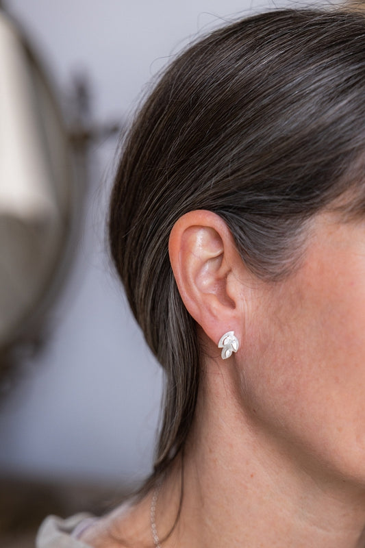 Romarin Cluster Post Earrings