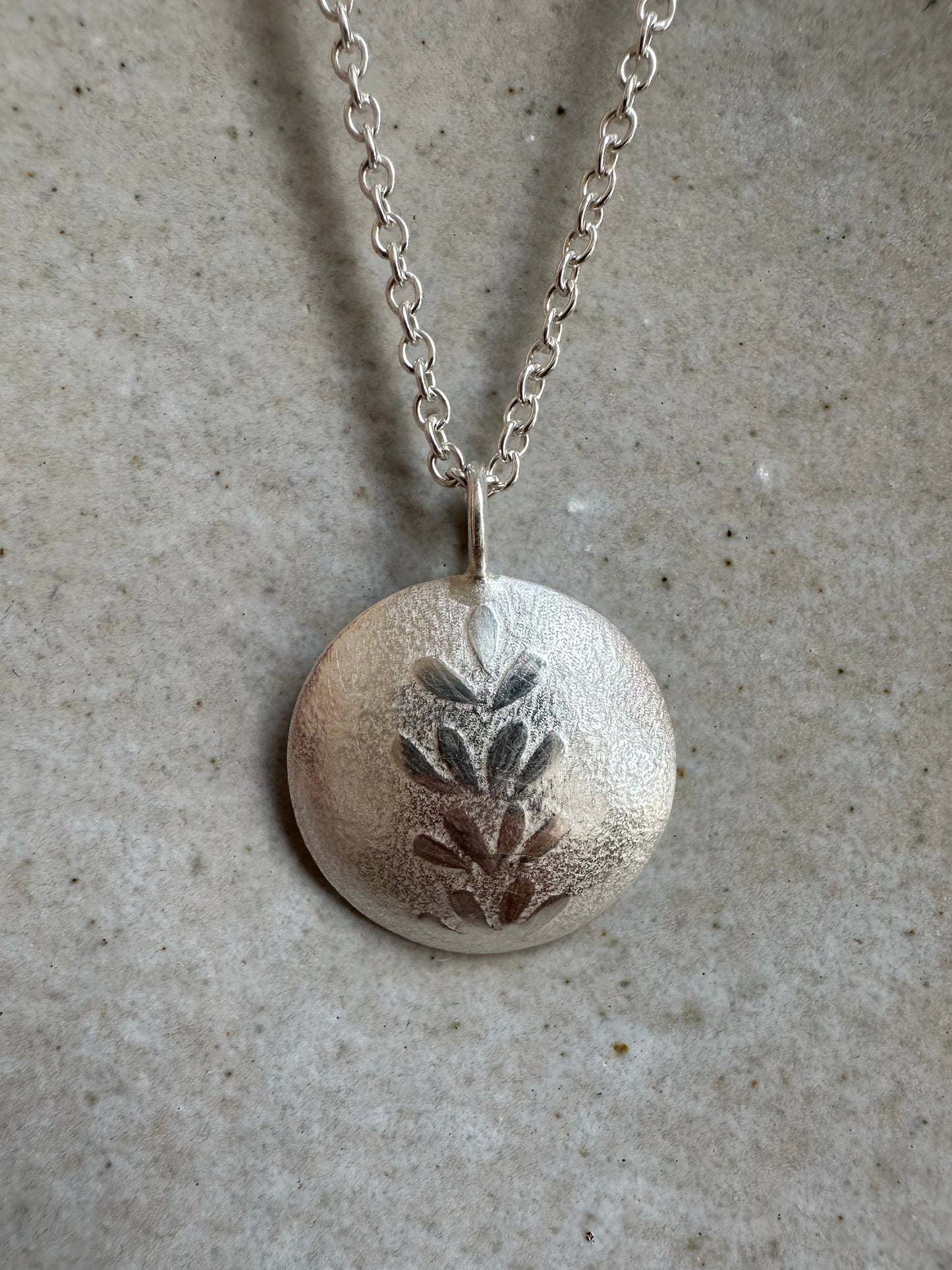 Lavender Provence Charm Pendant