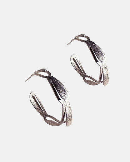 Romarin Medium Hoop Earrings